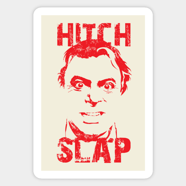 Hitch Slap Sticker by Droidloot